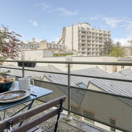 Industrial Design Loft & Balcony - 20 パリ